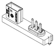 6504P HID Connector